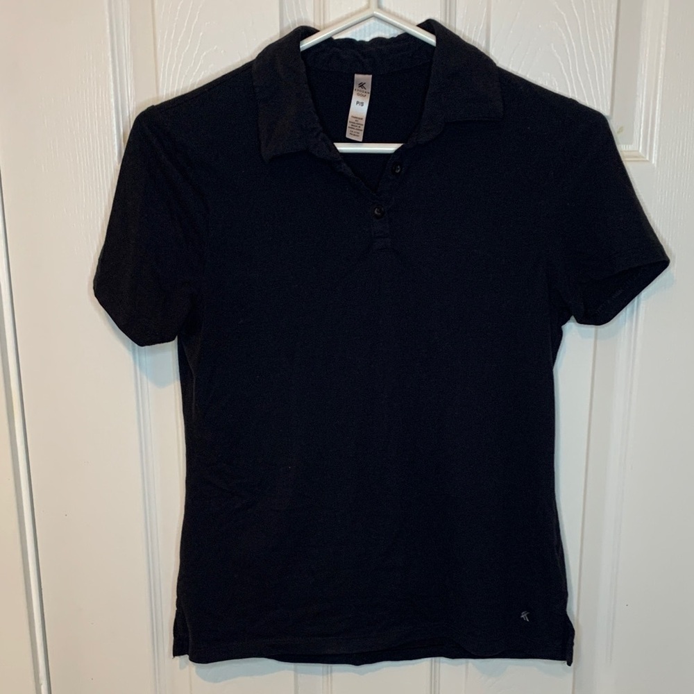 Black Golf Shirt for Women size small